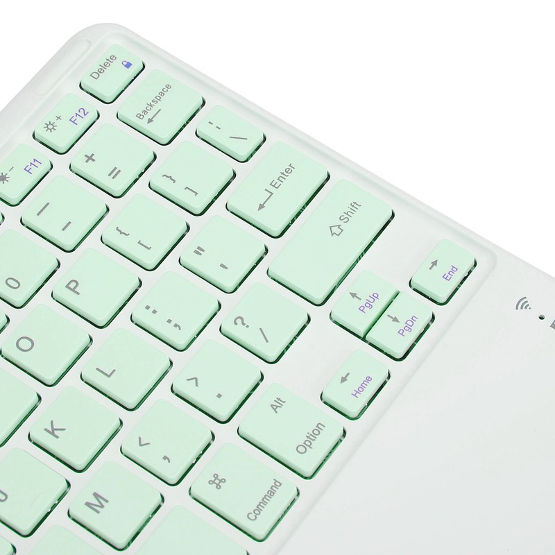 Bluetooth Keyboard with Touchpad 78 Keys Ultra Slim Silent Portable