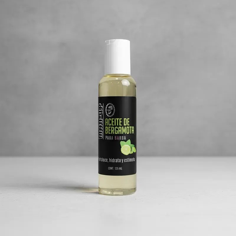 Aceite De Bergamota 125 Ml Crece Barba Y Bigote
