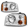 ADCARLIGHTS Headlights Replacement Compatible with 2001-2004 Nissan Frontier Headlight Assembly