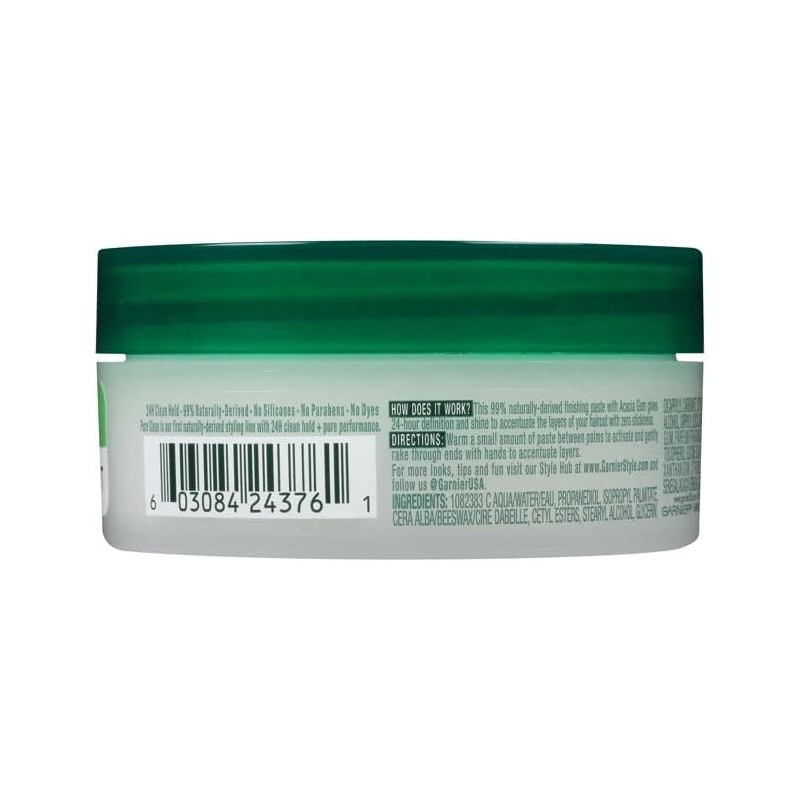 Garnier Fructis Style Pure Clean Pasta de acabado 2 oz,
