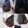 Single Ball Bag with Zipper Pocket Single Mesh Ball Bag