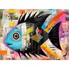 Cross & Glory - Angelfish Abstract - 1000 Piece Jigsaw