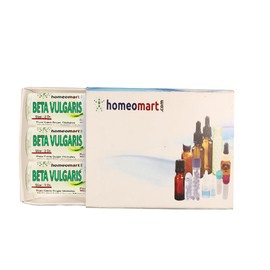 Homeomart.com Beta Vulgaris Homeopathy Pellets (Pills) in 200C Potency, Pack of 3