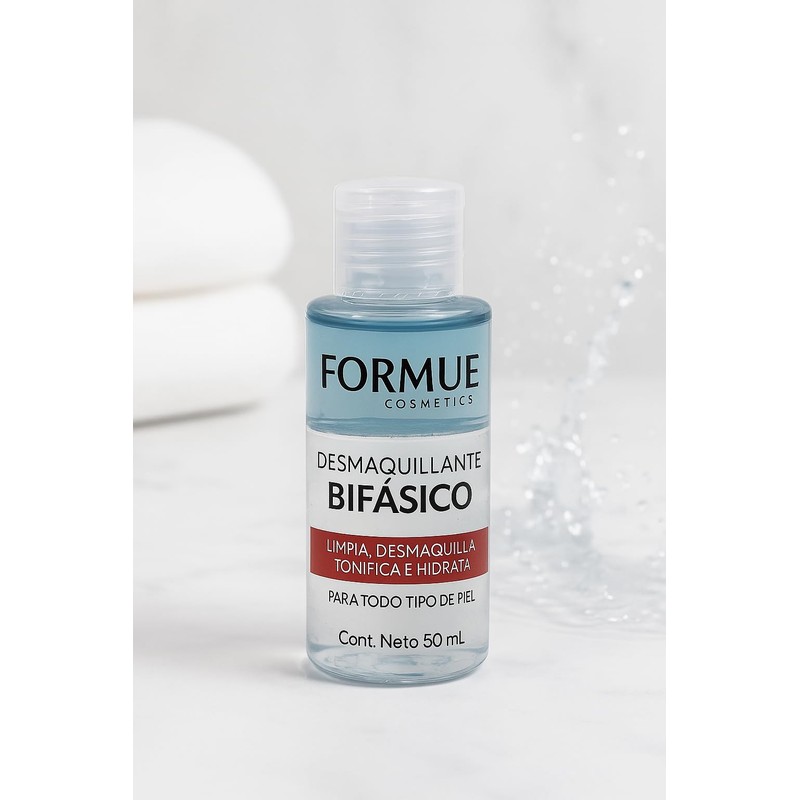 Desmaquillante bifásico Formue 50 ml.(de viaje)