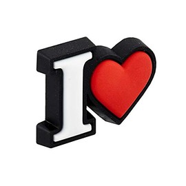 Crocs Jibbitz Sayings Shoe Charms | Jibbitz for Crocs, I Heart, Small