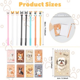 78 Pieces Dog Party Bags, Dog Party Gift Set with Dog Figures Pens, Mini Notepads, Dog Slap Bracelets, Dog Stickers, Dog Birthday Party Accessories, Children Give Aways Party Favours