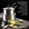 Circulon SteelShield Induction Frying Pan/Skillet with SteelShield Hybrid Stainless and