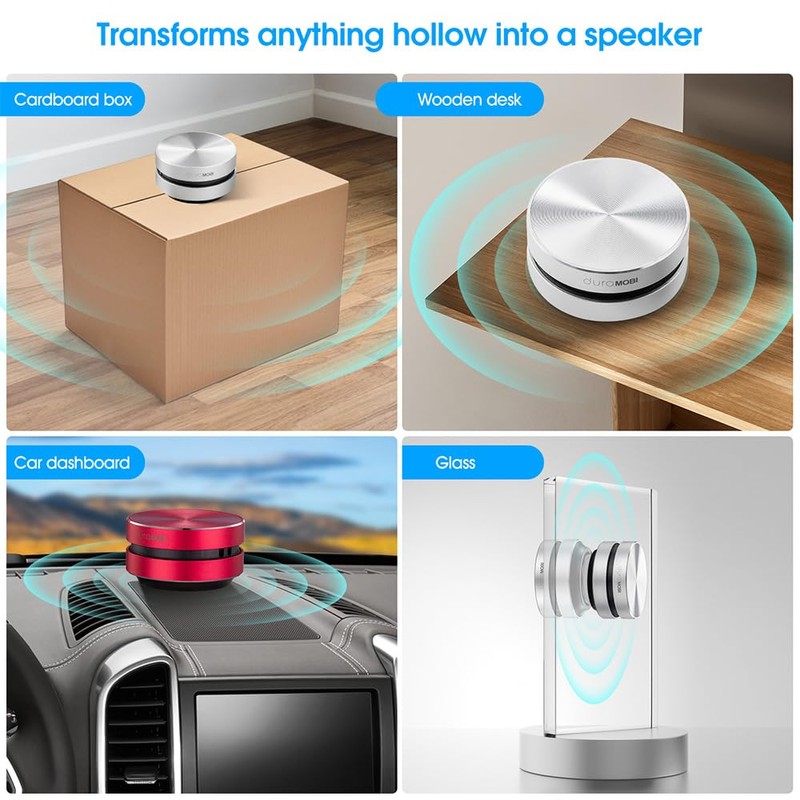 Bone Conduction Stereo Speaker Portable and Compact Mini Sound Box