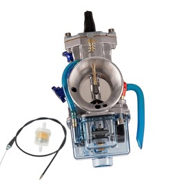 Carburetor PWK 32mm for Honda CR80 CR125 Kawasaki KX80 KX125 Suzuki RM80 RM85 Yamaha DT100 DT125 YZ80 YZ125 (with Throttle Cable)