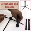 Cheerock Portable Flute Stand Holder, Metal 4-Leg Flute Stand with
