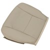 Priprilod Tan Perforated Leather Passenger Side Bottom Replacement Seat Cover