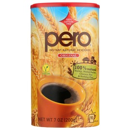 Pero Instant Natural Beverage, 7-Ounce Canisters (Pack of 6) by Pero