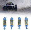 4Pcs RC Car Shock Absorber Aluminum Alloy Stable High Elasticity