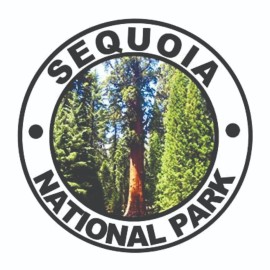 Sequoia National Park Sticker California National Park Decal