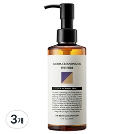Sosoko Blackhead Removal Aroma Blending Herb Cleansing Oil Neutral for all skin types, 3 pieces, 200ml / 소소코 블랙헤드 제거 아로마 블렌딩 허브 클렌징 오일 중성 모든피부용, 3개, 200ml