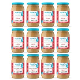 Babylife Organics Stage 1 – Heavy Metal Safe, Organic Baby Food - Apple, 3.2 Ounce Jar (12 Pack)