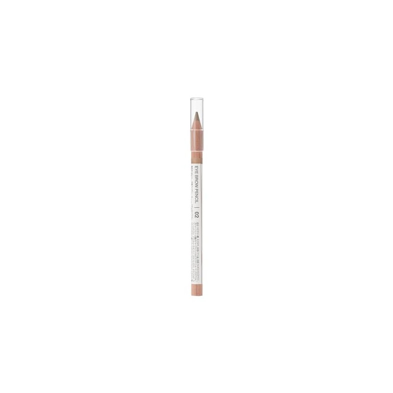 MUJI OAP78A4S Wooden Shaft Eyebrow Pencil, Natural Brown