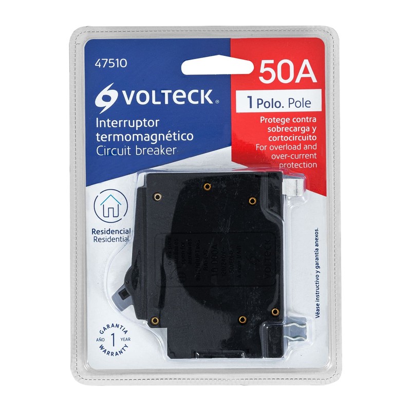 Volteck IT-150, Interruptor termomagnético 1 polo 50 A
