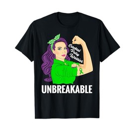 Cerebral Palsy Awareness Green Ribbon Warrior T-Shirt