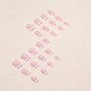 24Pcs/Set False Nail White French Fake Nail Tips Full Cover