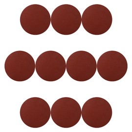 Utoolmart PSA Sanding Discs, 9-inch Self Stick Adhesive Back Sandpaper, 100 Grits No-Hole Aluminum Oxide Sanding Paper, for Random Orbital Sander, Wood, Metal Polishing, 10 Pcs