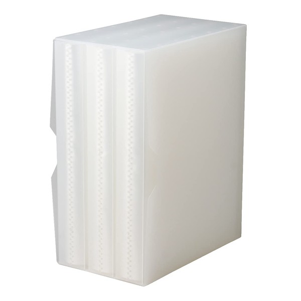 MUJI 61434971 Polypropylene Film Album, 2 Tiers, Set of 3,