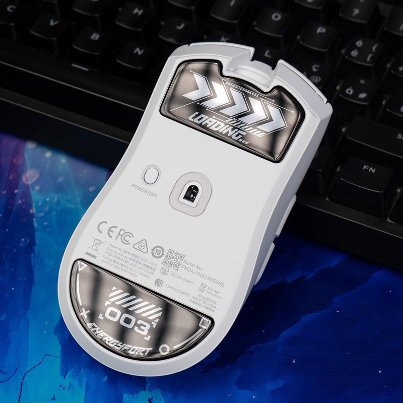 MOSHOU Glass Mouse Skates Fit for Razer Viper V3 Pro,