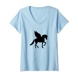 Pegasus Costume. Classic Greek Legend. Horse Pegasus Outfit V-Neck T-Shirt