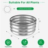 JERIA Raised Garden Bed,Galvanized Raised 2×2×1ft Planter Boxes Outdoor with