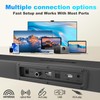 Sound Bar - 2.1 Audio Soundbar with Subwoofer, 160W Loud