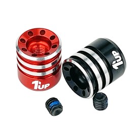 1UP Racing 190434 Heatsink Bullet Plug Grips, fits Lowpro Bullet Plugs