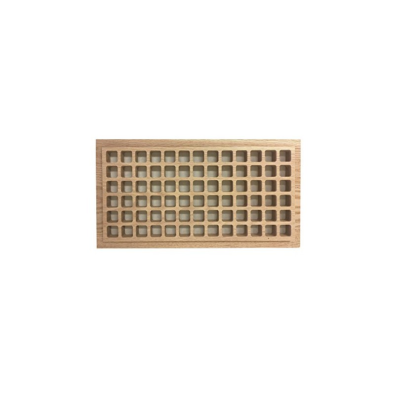 6 Inch x 12 Inch White Oak Hardwood Vent Floor