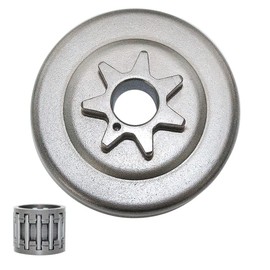 Gubeter 3/8" 7 Tooth Clutch Sprocket Drum Bearing Kit for Stihl 041 Av 041 Fb 030 031 032 Chainsaw 1113 640 2000