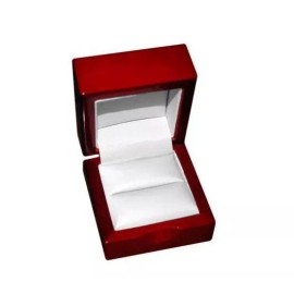 KC JEWELRY SUPPLY 6 Pcs ROSEWOOD RING  BOX RING