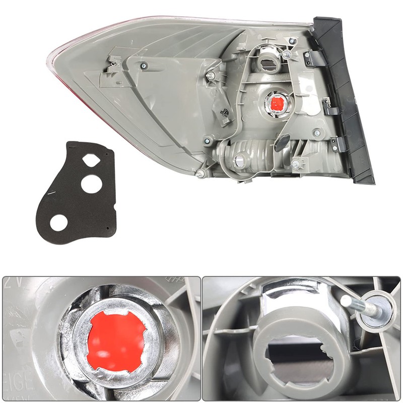 munirater Right Tail Light Passenger Side Rear Tail Lamp Assembly