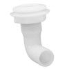 Marine Thru Hull Connector Leakproof Ergonomic Reliable Rugged 90° Thru