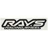 RAYS RacingLOGO Sticker W 7.9 inches (200 mm) Nuki Letters