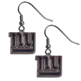 Siskiyou Sports New York Giants - arete colgantes para mujer, zinc, talla única, color del equipo