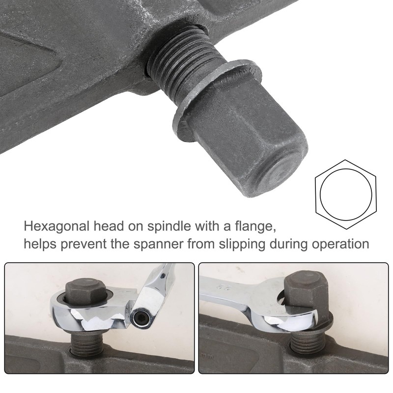 ChgImposs 14 Inch 2-Jaw Gear Puller, Adjustable CR-V Bearing Puller