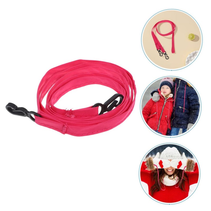 WHAMVOX Glove Lanyard Ski Glove Clips for Women Men Toddlers