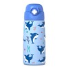 Ntswasd Boys Insulated Water Bottle with Covered Pop-Up Straw,16 oz