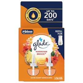 Glade PlugIn Electric Scented Oil Refill Hawaiian Breeze 2x20ml
