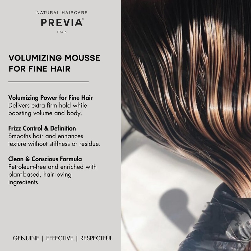 PREVIA Style And Finish Extra Firm Styling Mousse (10.14 fl