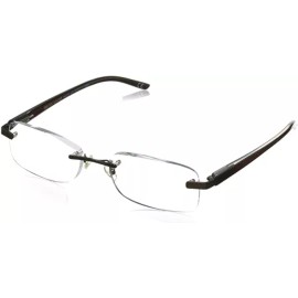 Foster Grant Rick Reading Glasses Brown/Black/Gu - Black, +1.25