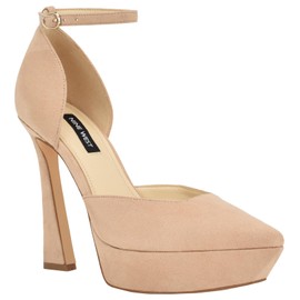 Nine West Women's Laken Pump, Barely Nude 110, 9
