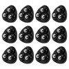 12pcs Self Adhesive Mini Caster Wheels for Small Appliances,Sticky Pulley