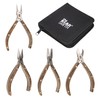 The Beadsmith Wooden Pliers Set - Natural Elements - 4-Piece