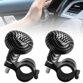 Set of 2 Steering Wheel Knobs, Tractor, Universal Tractor Accessories, Adjustable Steering Wheel Knob, Spinner for Cars, Trucks, Tractors, Forklifts, Boats, Golf Carts