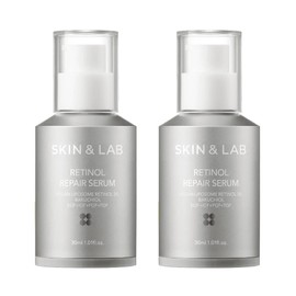 Skin & Lab Vegan Retinol Serum, 1.0 fl oz (30 ml), Set of 2