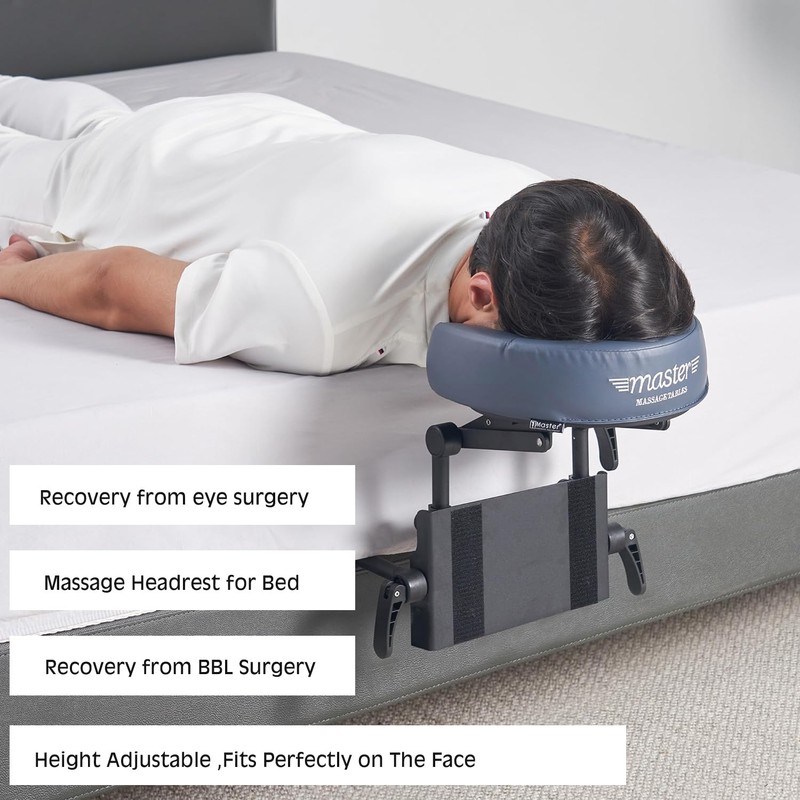 Master Massage Home Use Sleeping Mattress Top Massage Kit-Adjustable Headrest